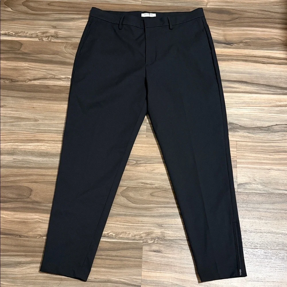 Banana Republic Pants Mens 34 Long Black Standard Fit Stretch Dress NWT